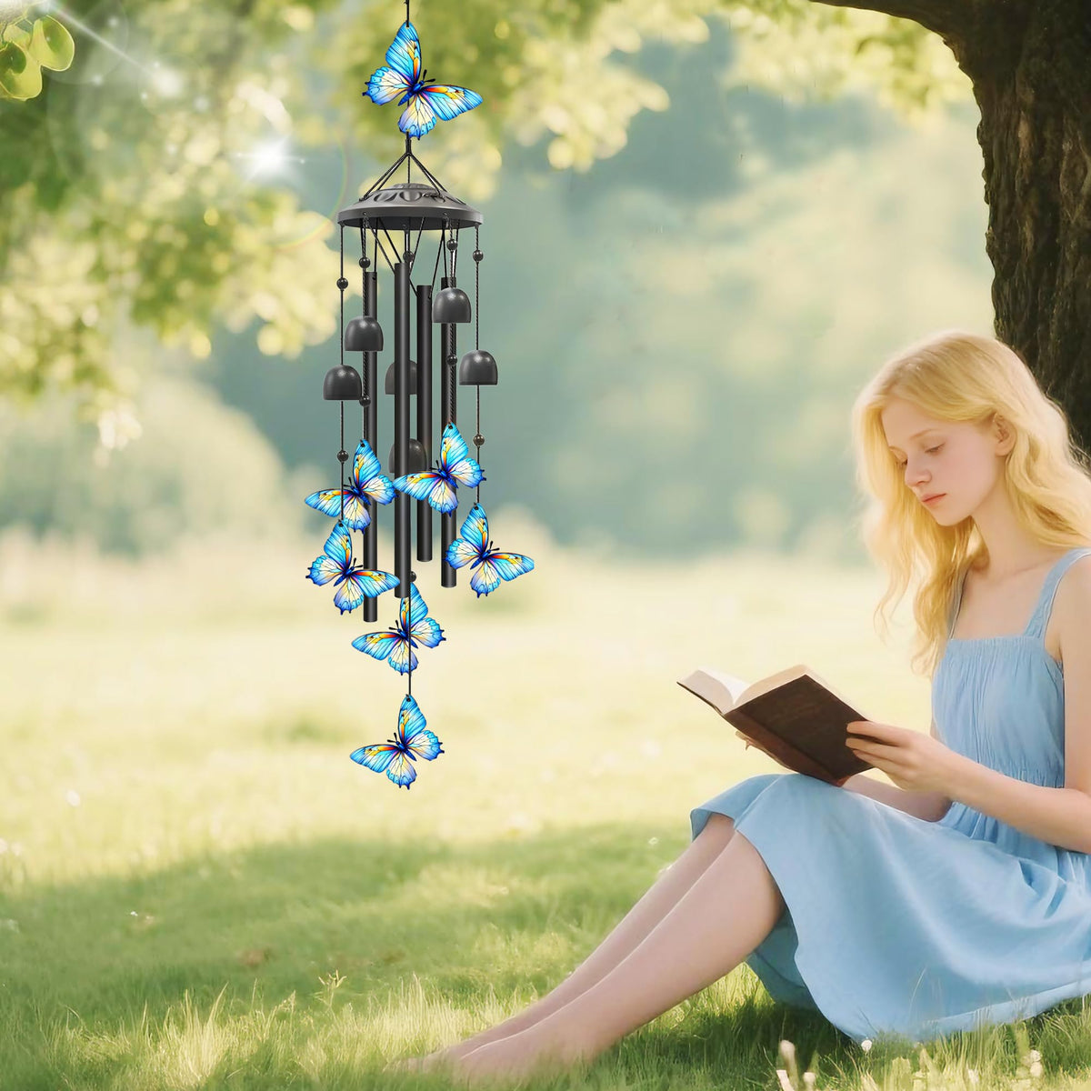Butterfly Wind Chimes for Outside