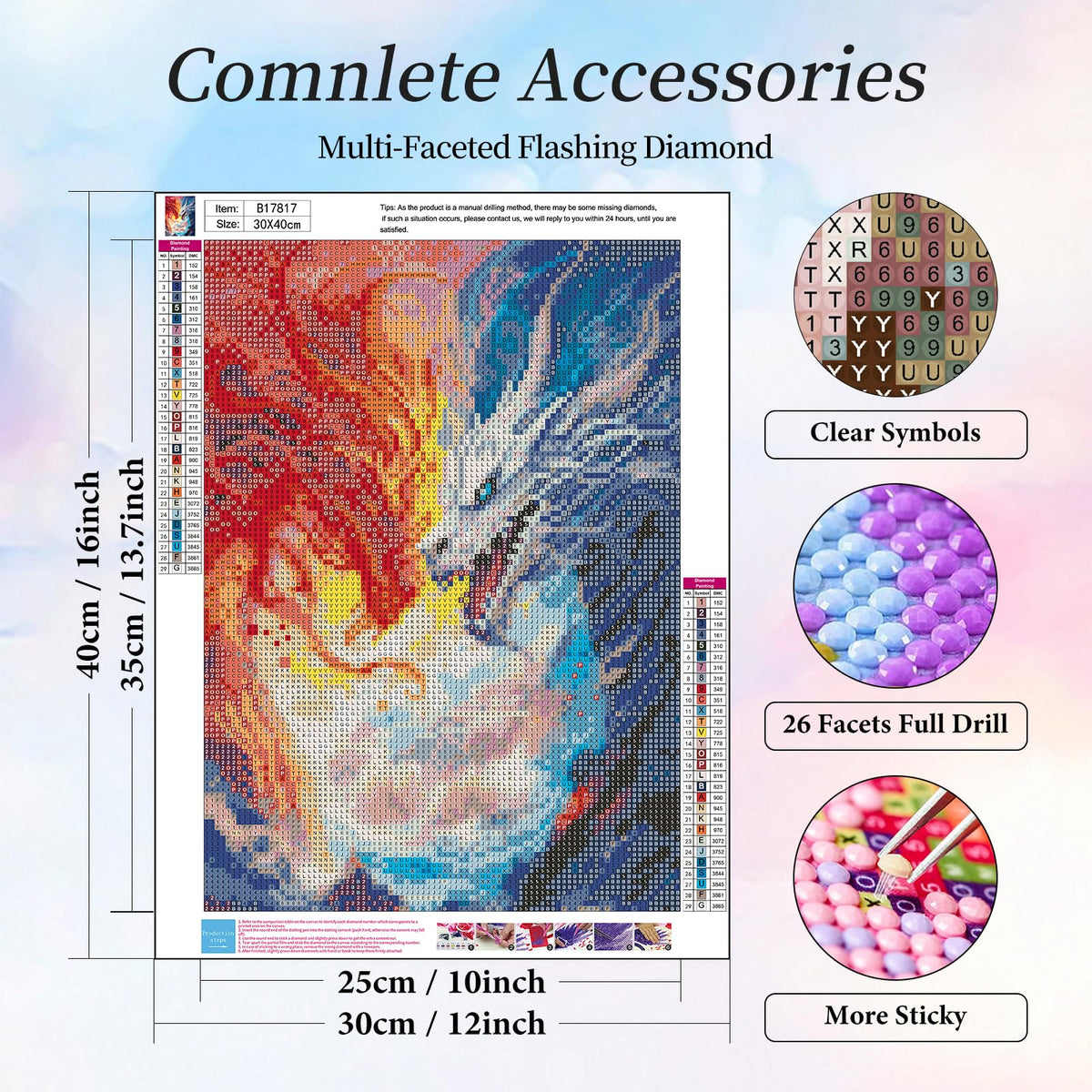 Diamond Art Kits for Adults (LBDP1P03)