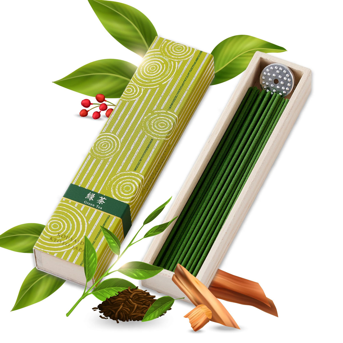 Hasegawa Hyakurakuko Premium Japanese Sandalwood Incense