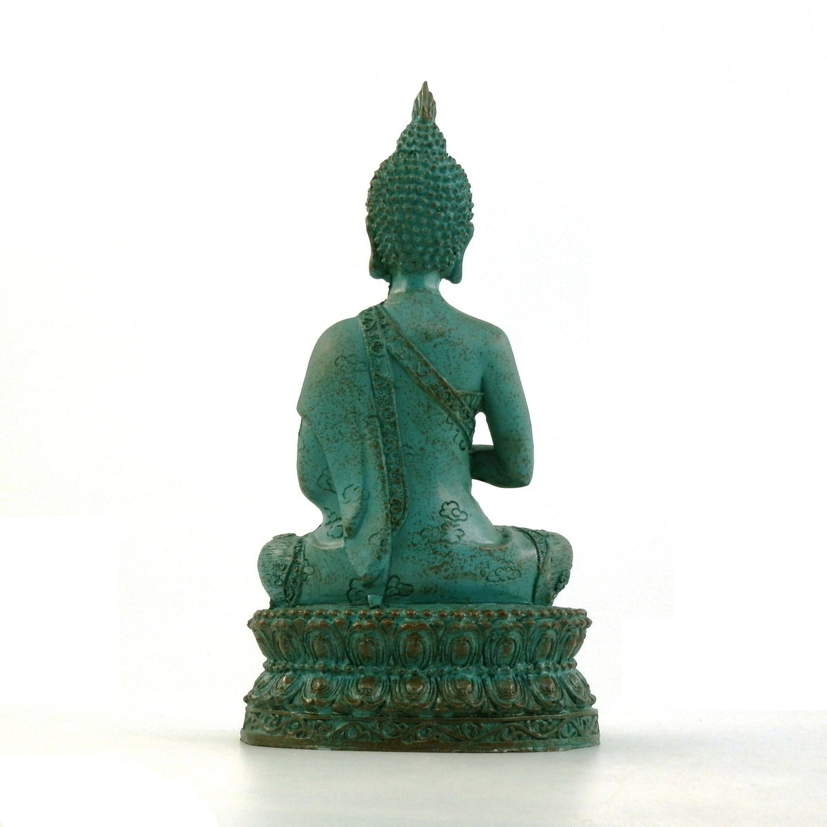 Meditation Thai Sitting Buddha Statue (Green)