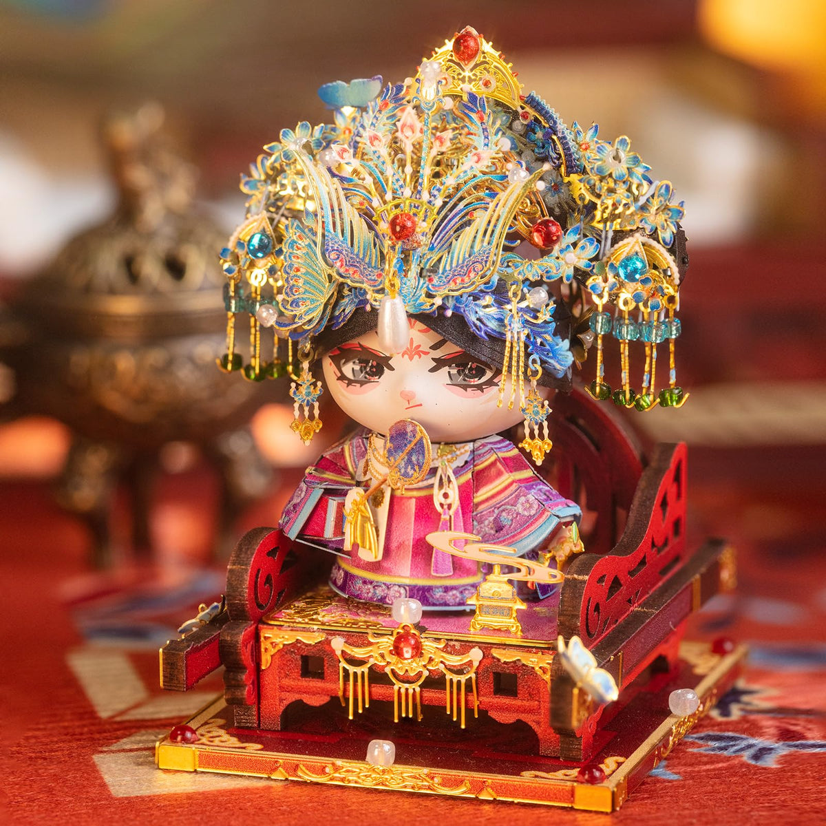 3D Metal Puzzles for Adult Building TV Series Empresses in the Palace Consort Hua Kitty (Consort Hua)