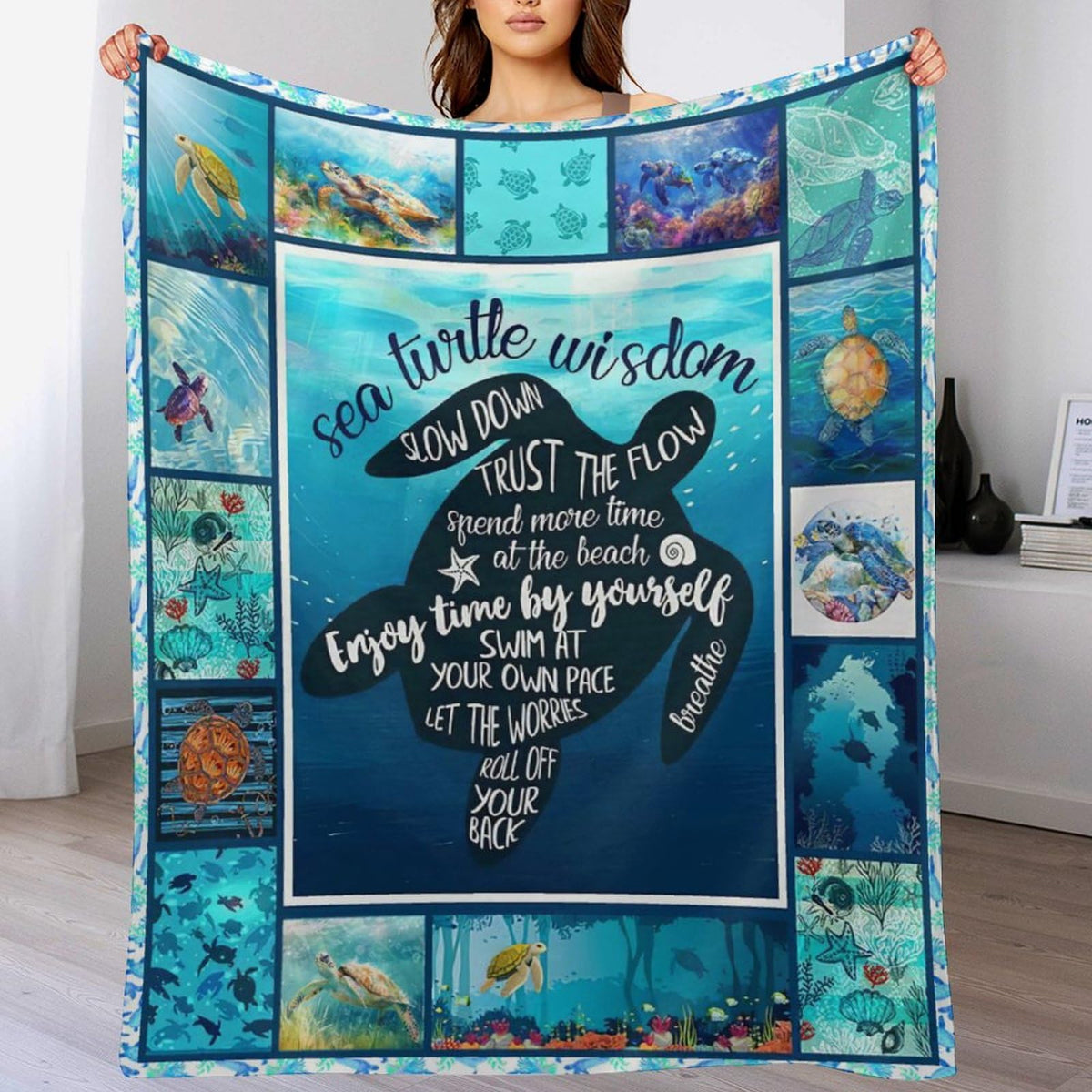 Turtle Blanket (40"x50" / Turtle)