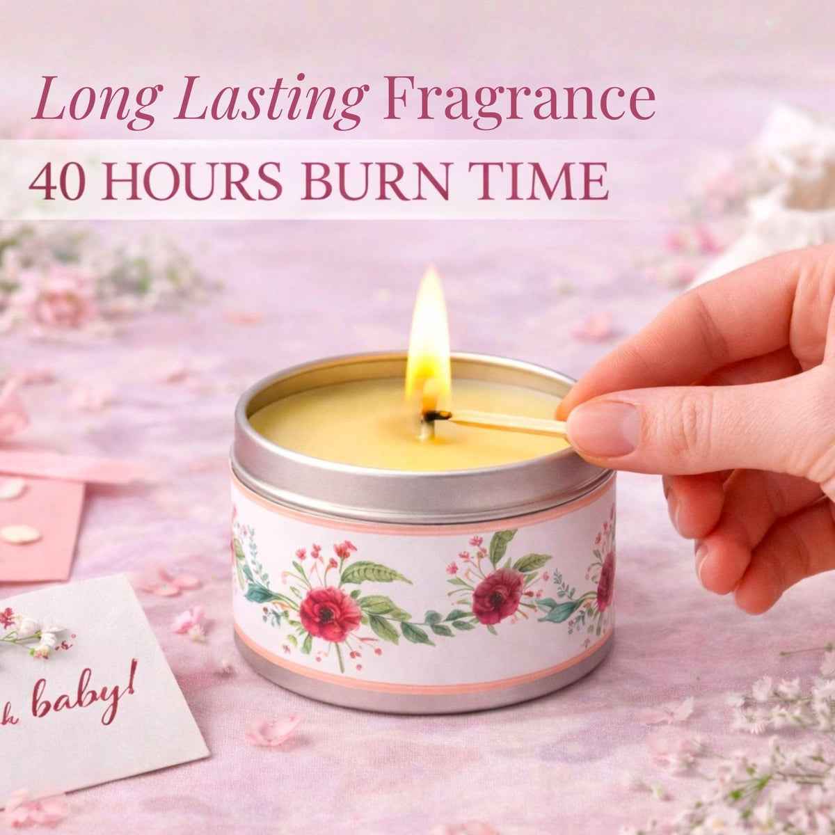 Floral Scented Candles (Floral)