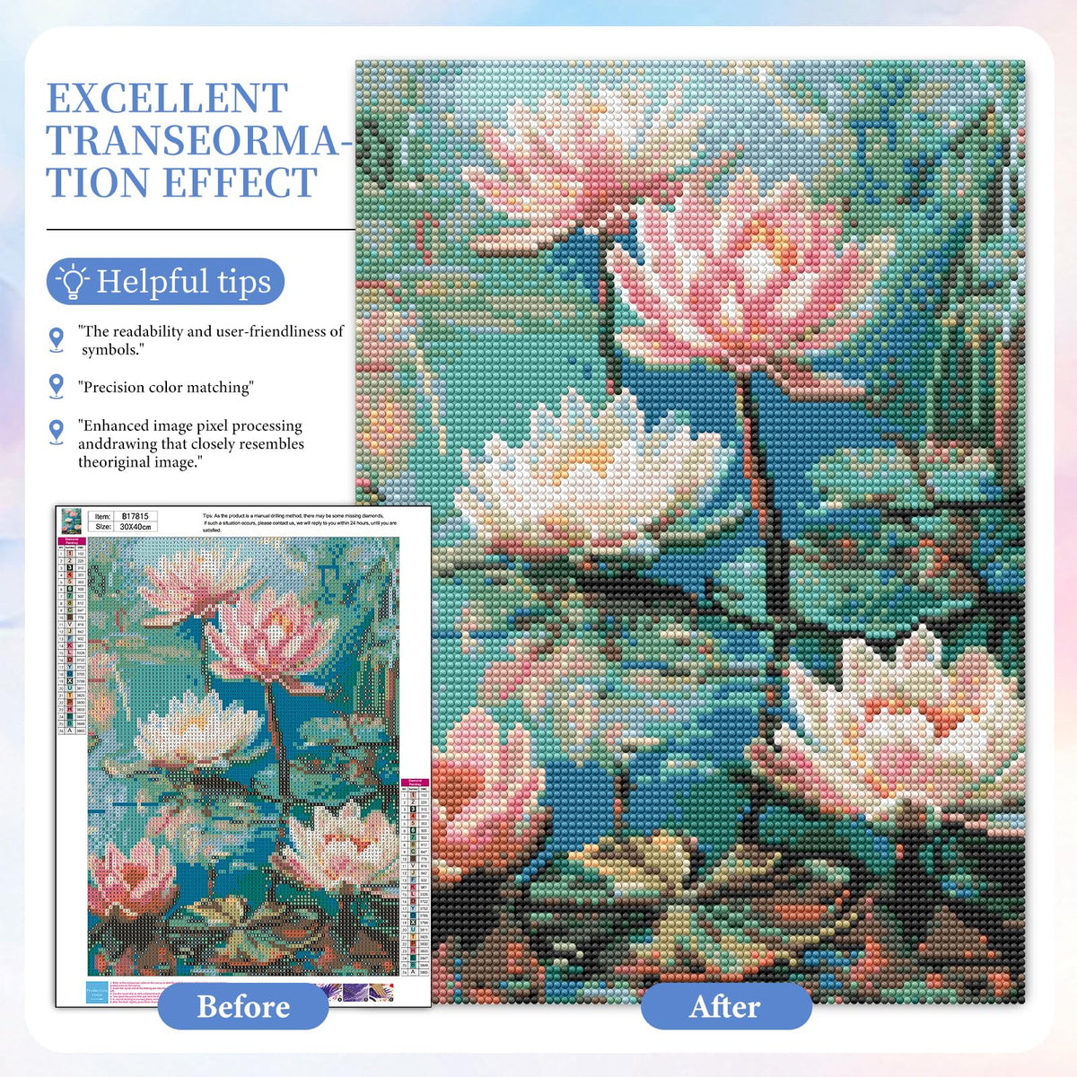 Diamond Art Kits for Adults (LBDP1P01)