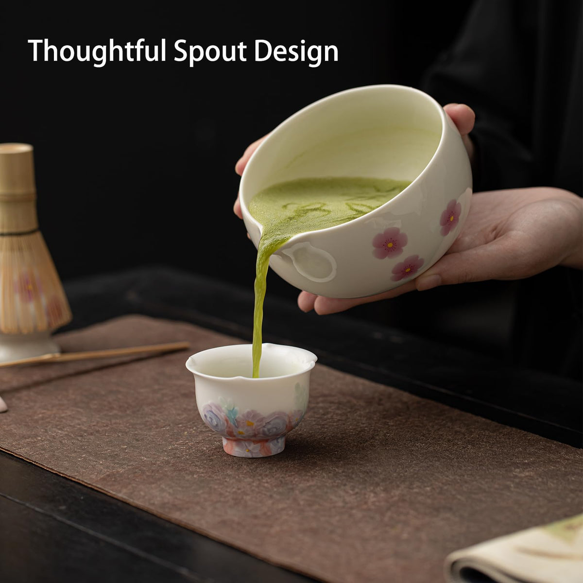 Matcha Whisk Set (Cream)