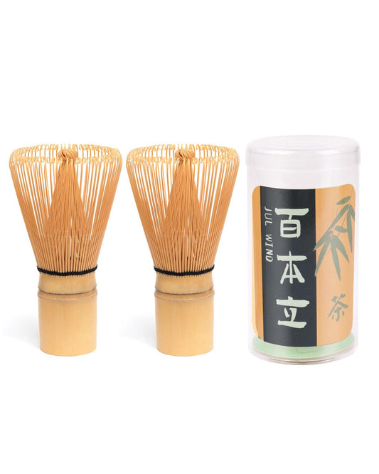 Matcha Whisk Set with 2 (Bamboo)