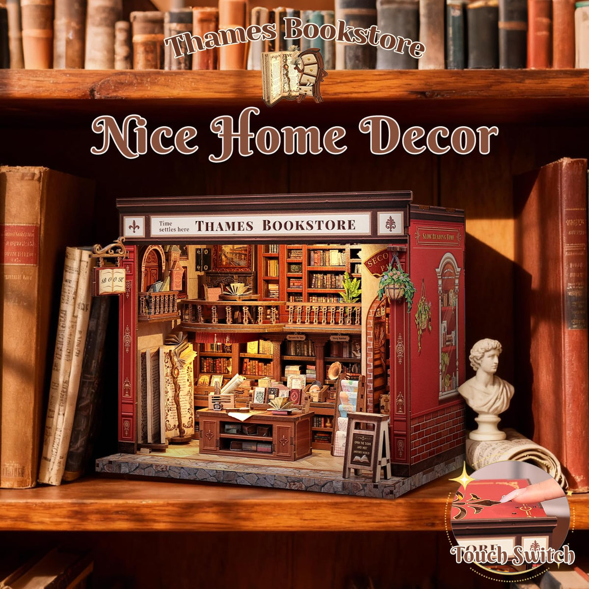 DIY Book Nook Kit for Adults