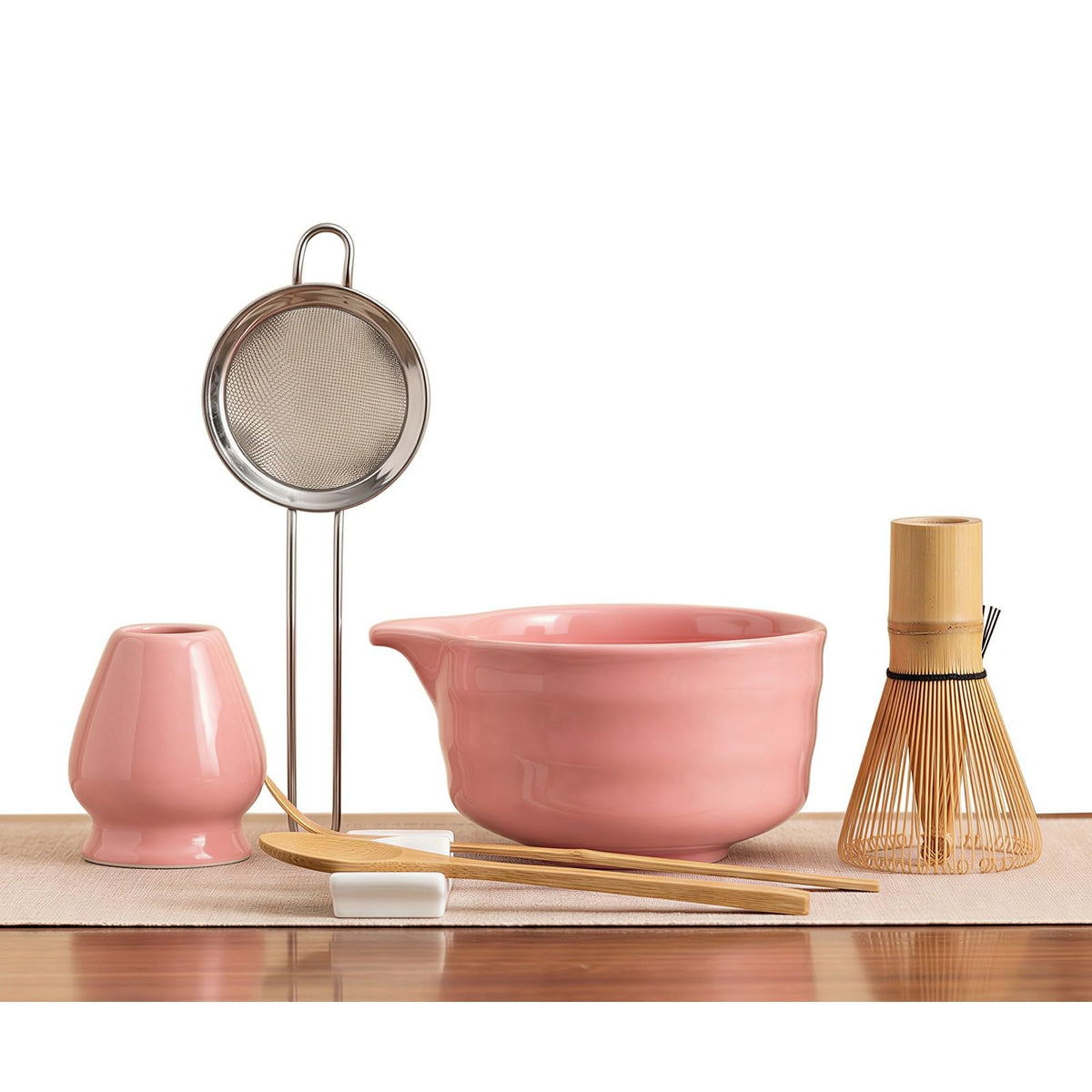 Matcha Whisk Set (Pink)