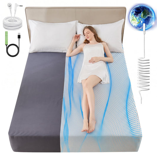 Grounding Sheets for All Mattress Sizes (106 x 35.4 inches / White)