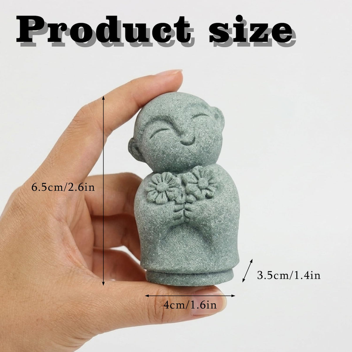Buddha Statue with Flower (1-buddha)