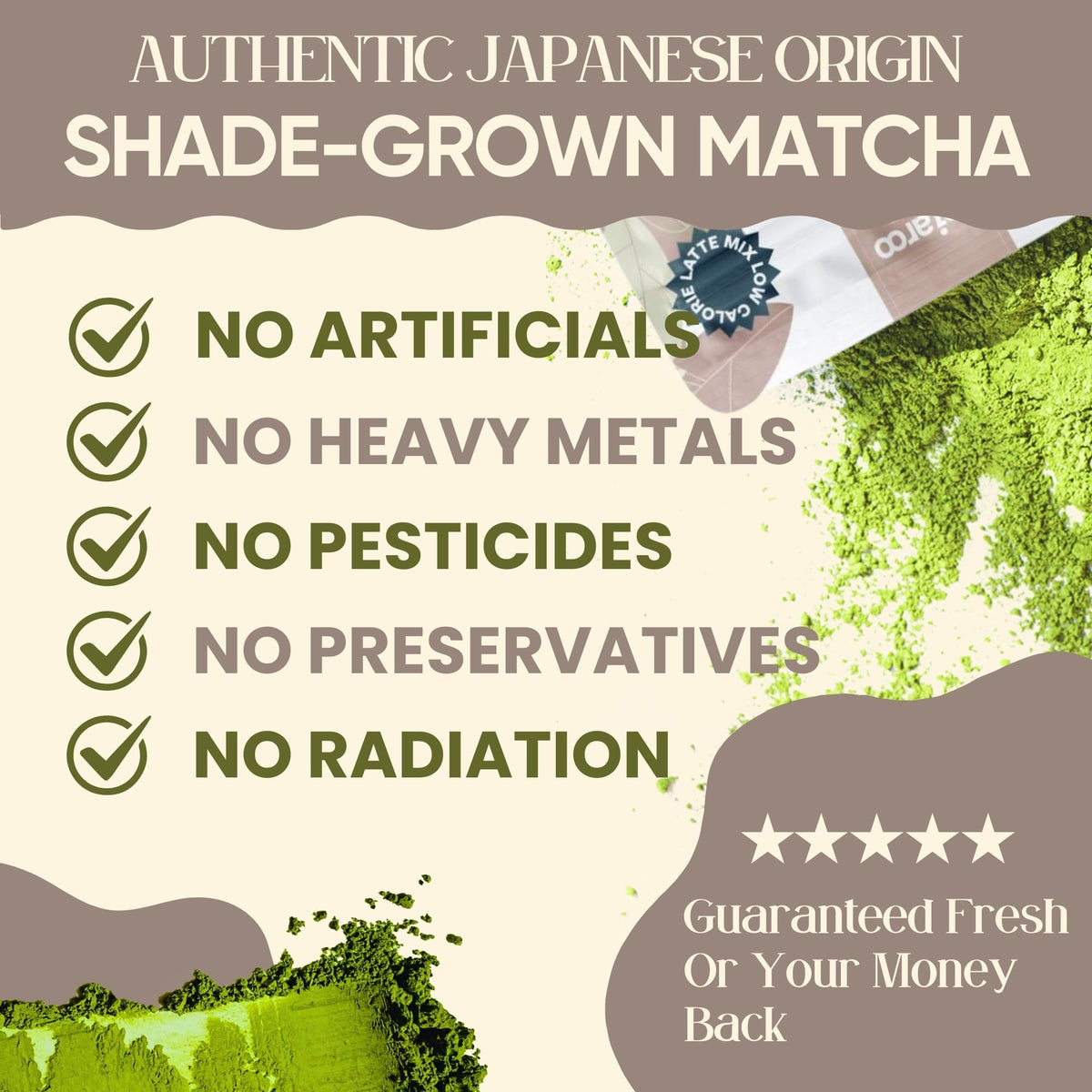 Vanilla Matcha Latte Mix