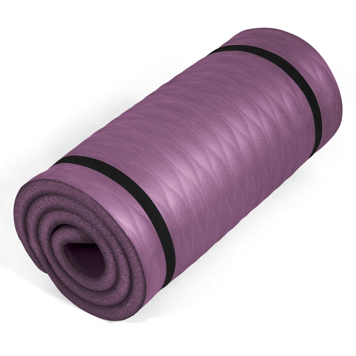 1" Extra Thick Yoga Mat (Mesh / Purple)