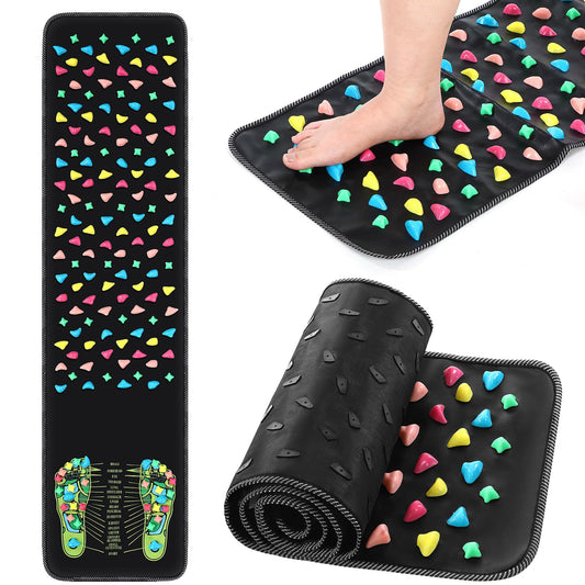 Foot Acupressure Mat Walk Stone Road (55.12 x 13.78 Inch)