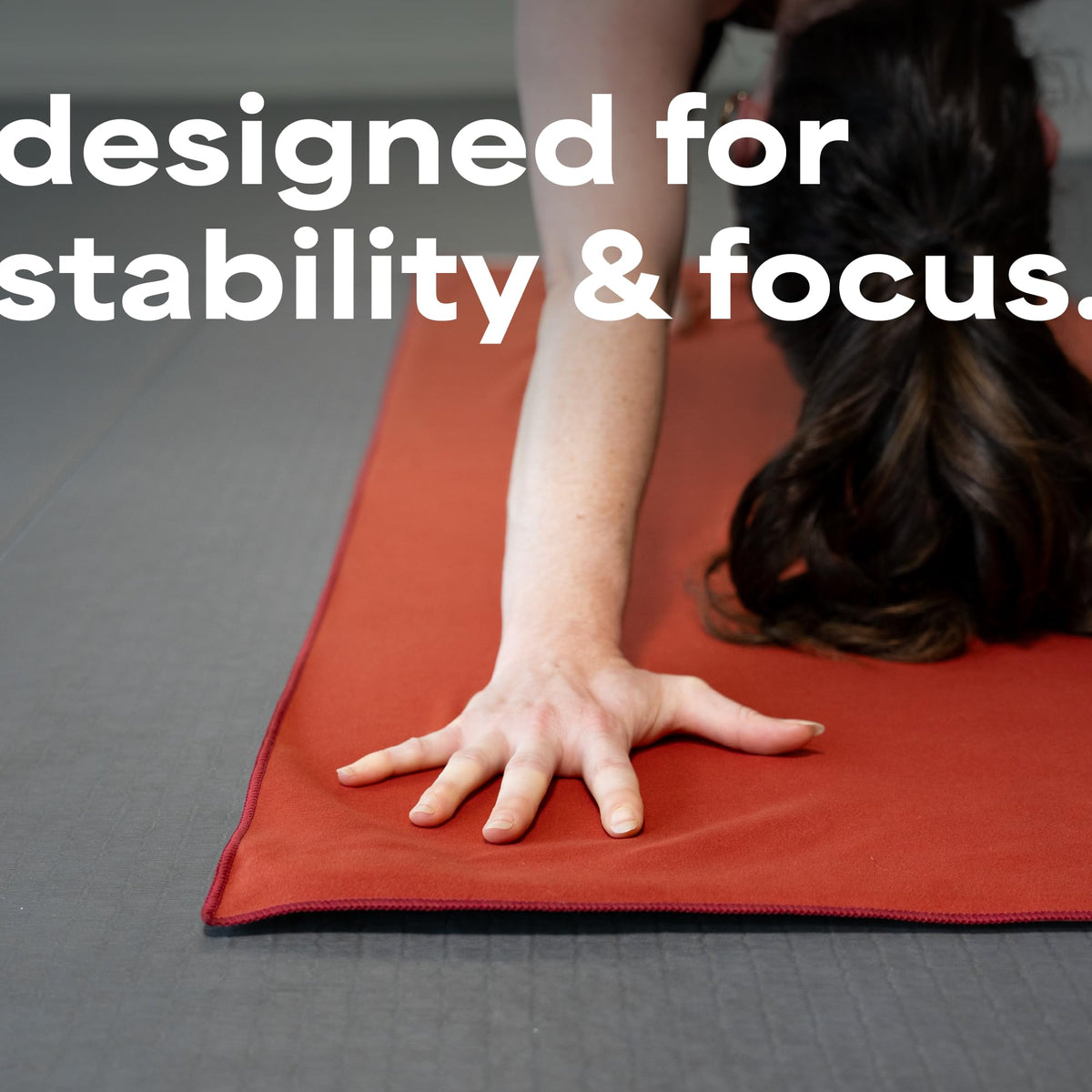 Aura Microfiber Yoga Mat Towel