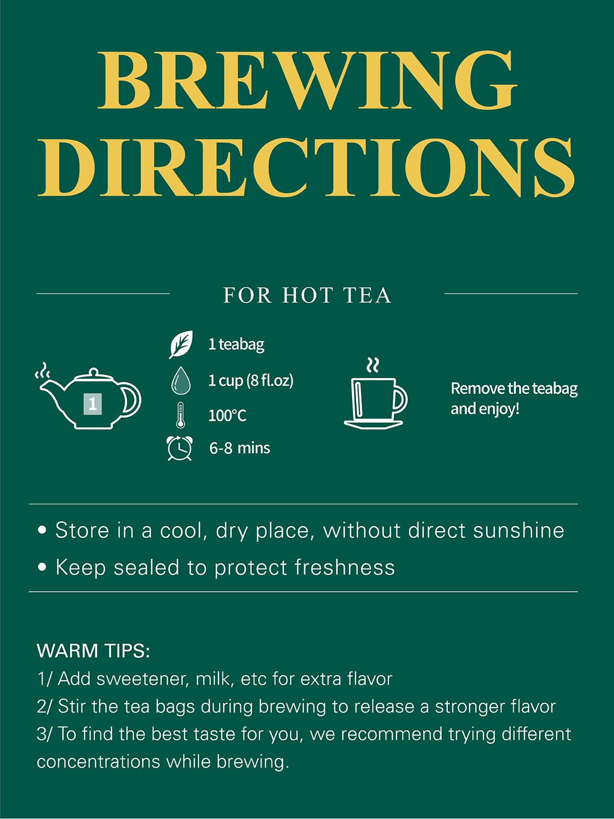 Organic Dandelion Root Tea Bags