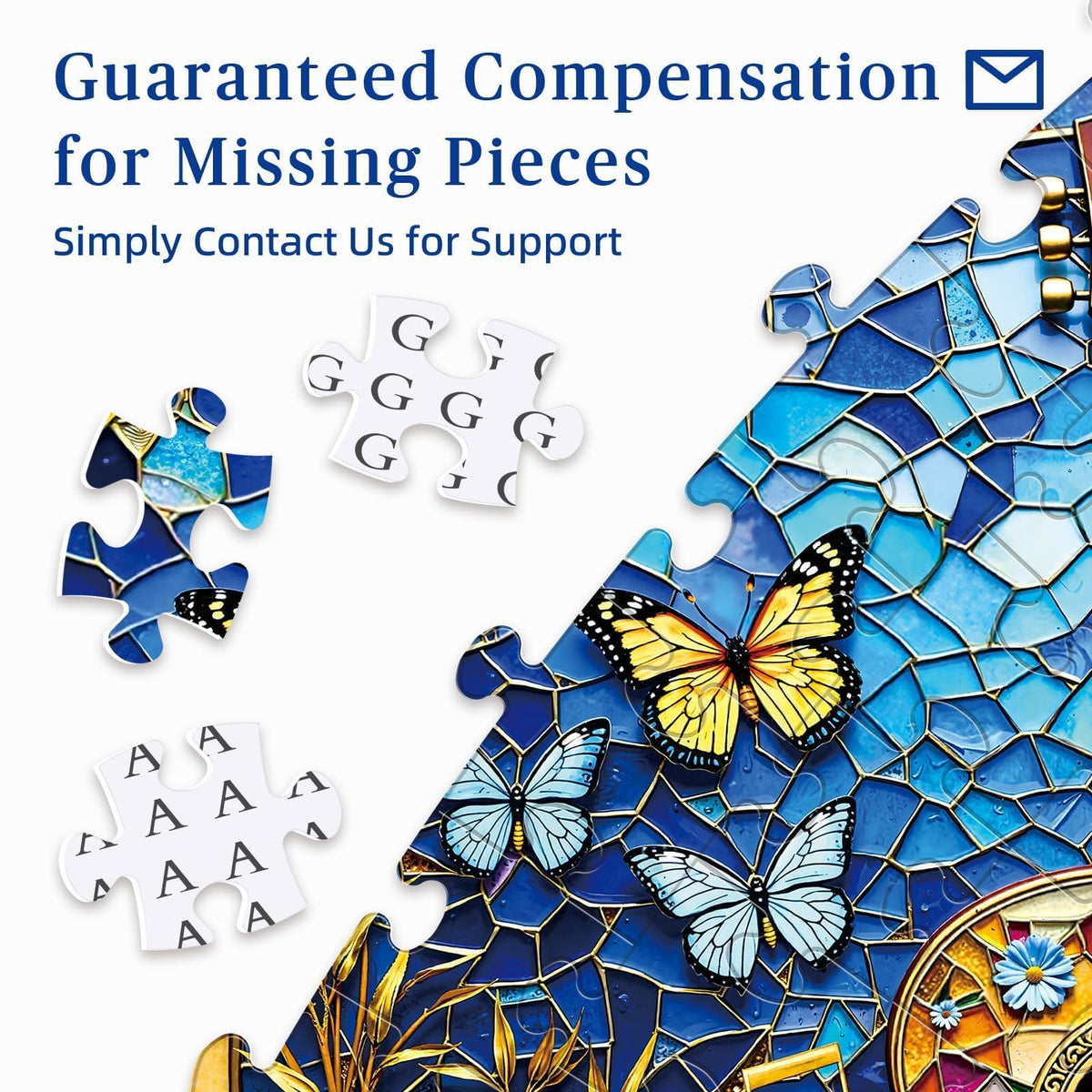 Puzzles for Adults 1000 Pieces Acoustic Guitar & Library (H-acoustic Guitar)
