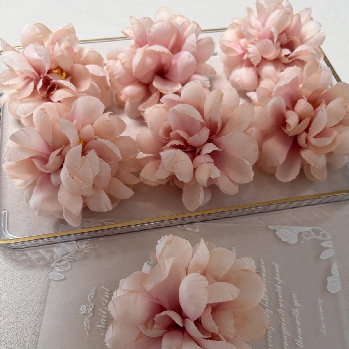 Floating Flowers for Floating Candle Centerpieces (Dusty Pink)