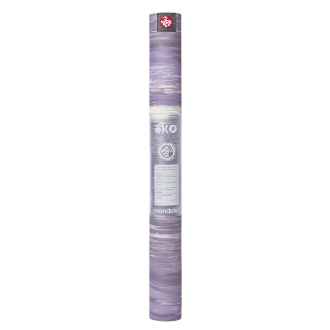 eKO Superlite Travel Yoga Mat (Hyacinth Marbled / 71" x 24")