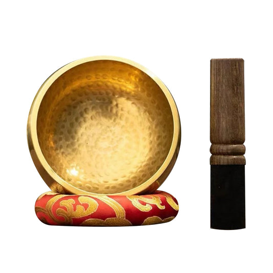 Tibetan Singing Bowl Set (Gold-3inch)