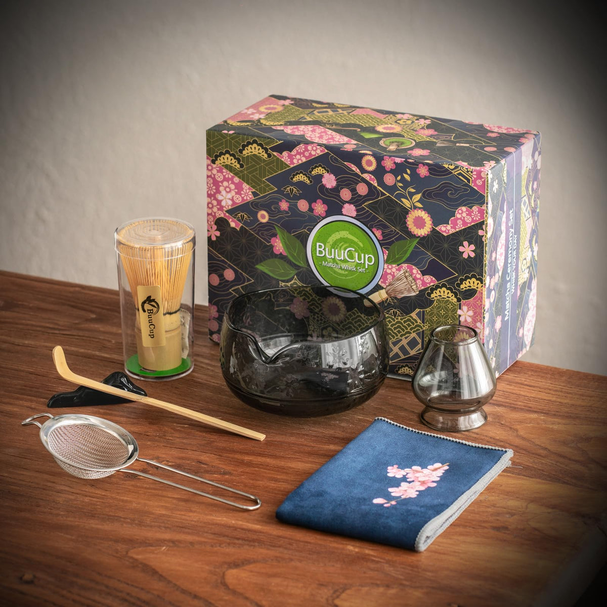 Matcha Whisk Set (Black Gray)