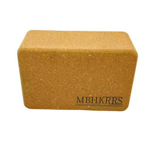 Yoga Block Fine (Cork 1-pack / 4" x 6" x 9")