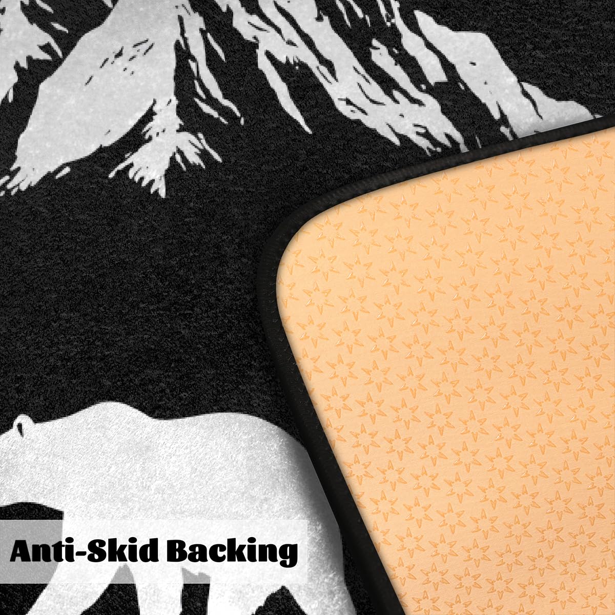 Black Mountain Kitchen Rug Non (Color46)