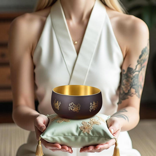 Tibetan Singing Bowl Set (5.2")