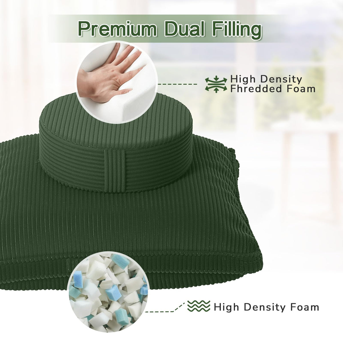 Meditation Cushion (Green)