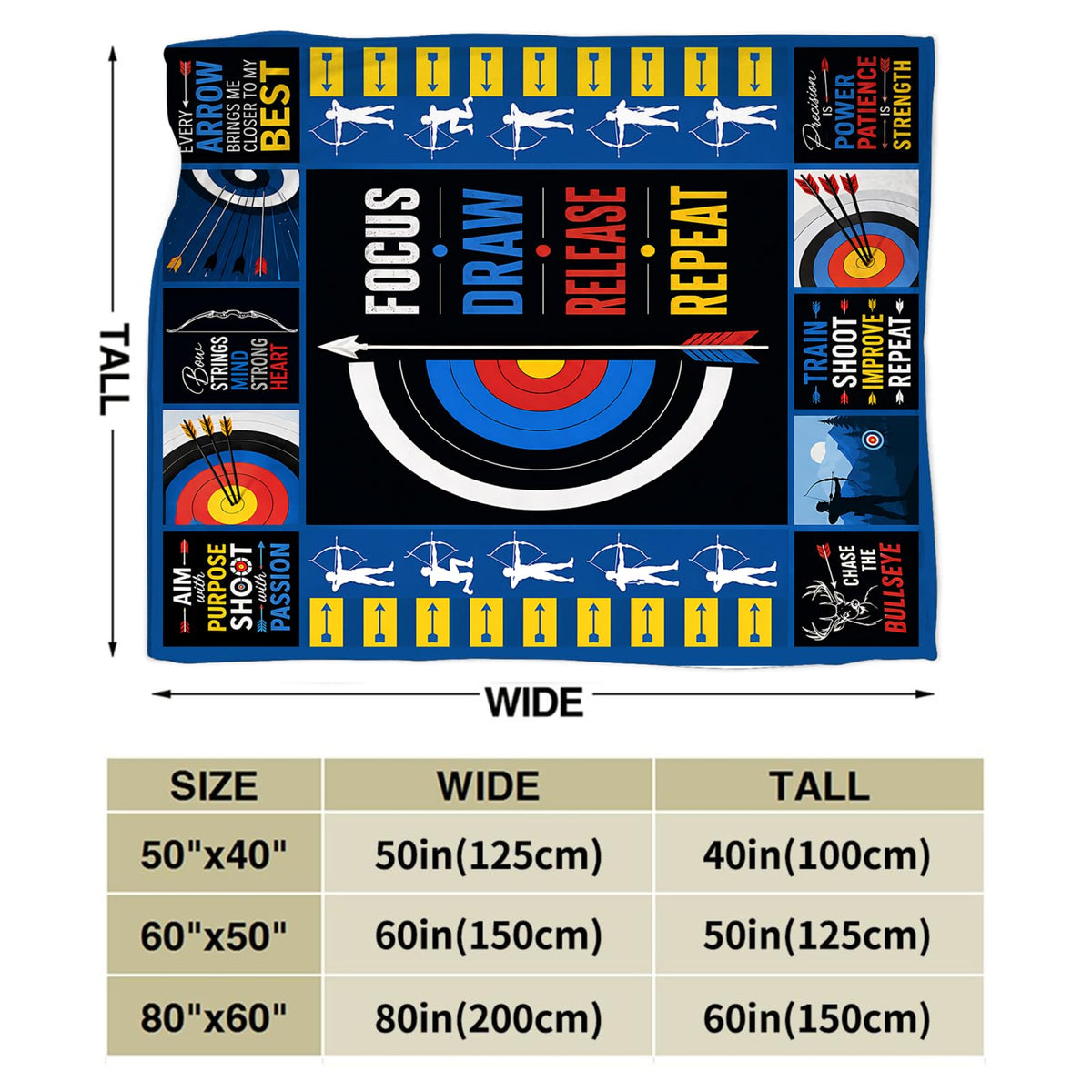 Archery Blanket (60"x80" / Archery)