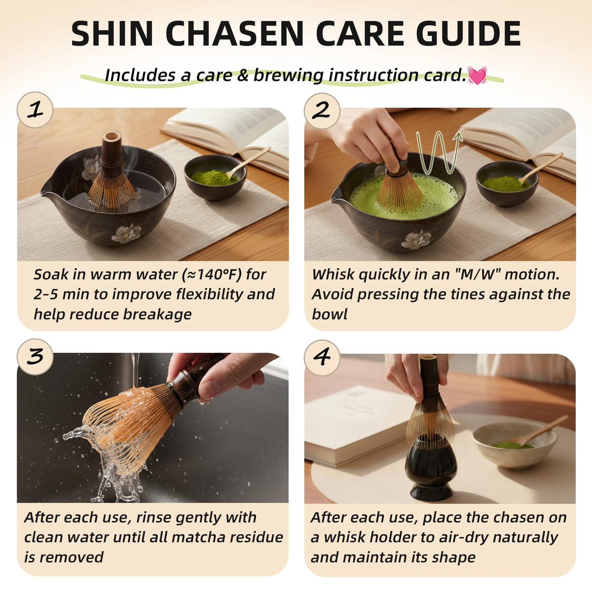 Handcrafted Shin Chasen (Black)