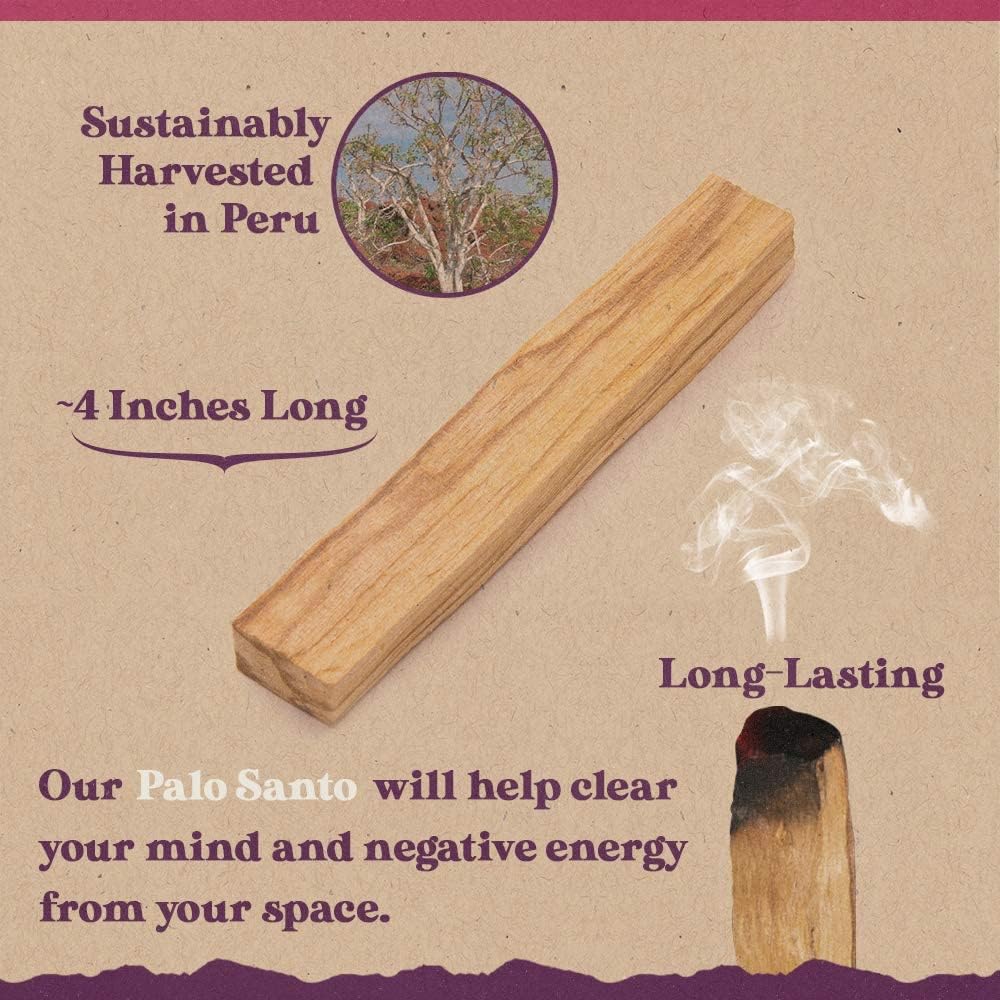 Palo Santo and Sage Smudge Kit (Mood Kit)
