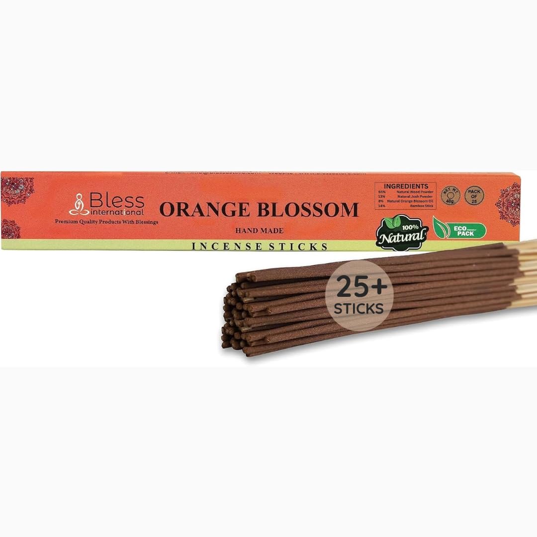 Bless Organic (Orange-blossom / 25 Sticks (1.4 OZ/40 GM))