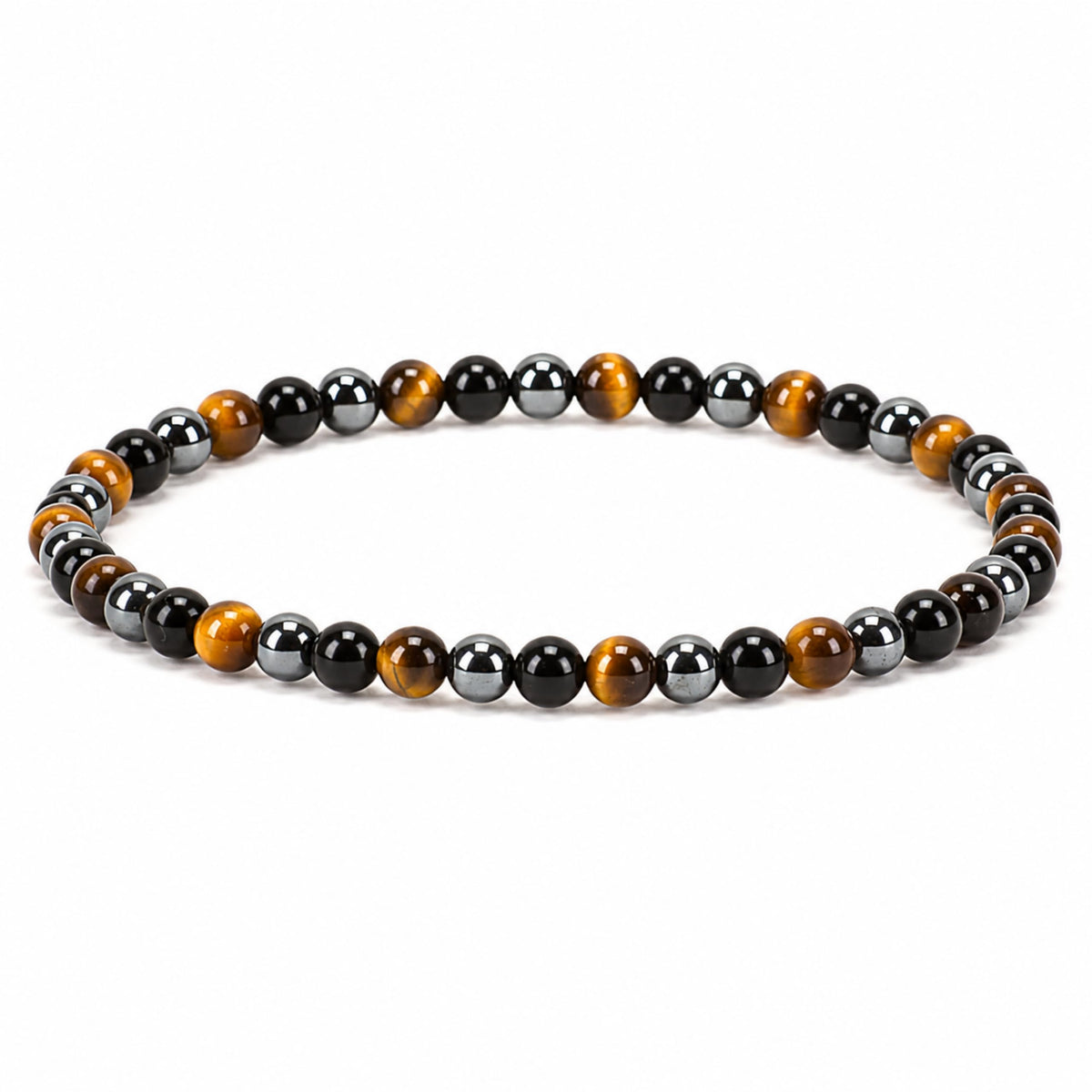 Triple Protection Bracelet 4mm Beaded Bracelet (Triple Protection / Small)