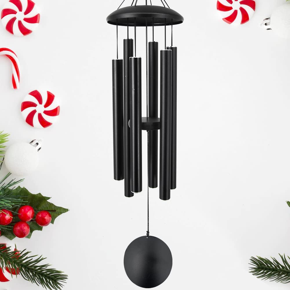 36in Memorial Wind Chimes Black (36" Black)