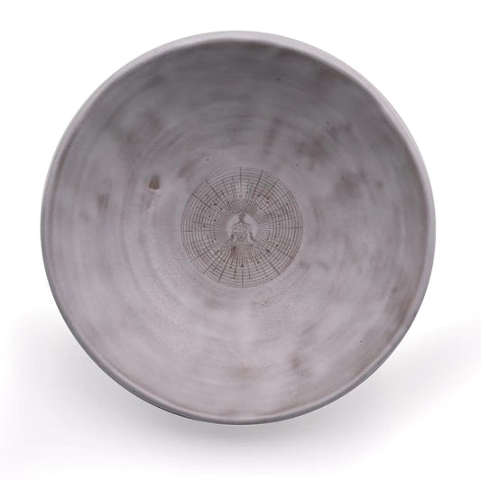 Prayer Offering Ritual Bowl Plate Great for Use Religious Spiritual Gifts（White Meditation） (White Meditation)