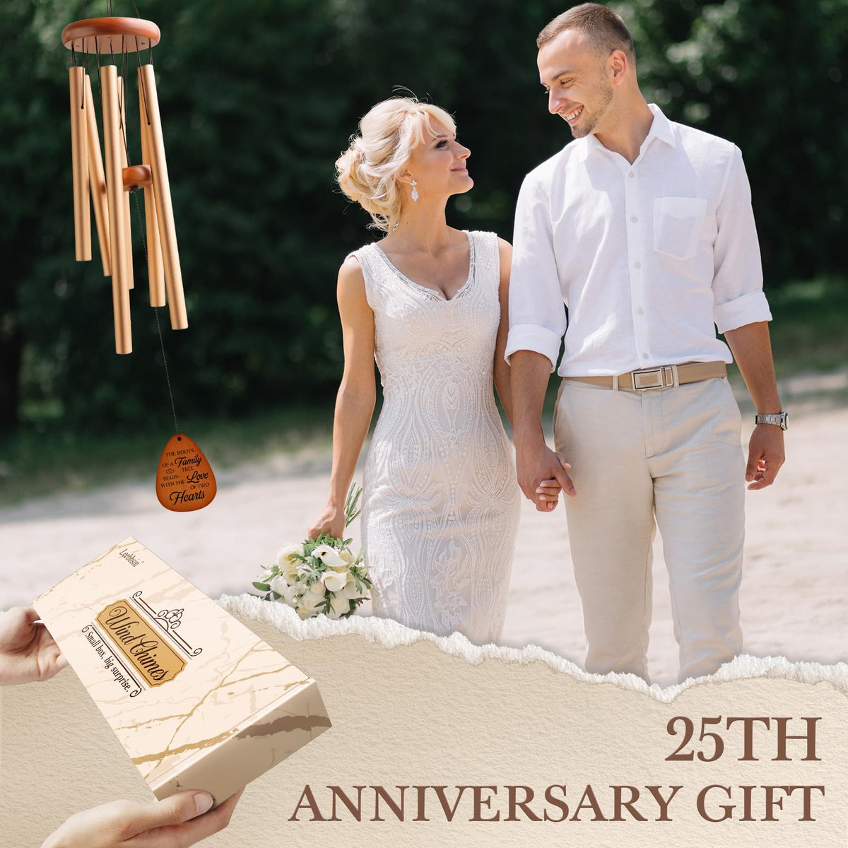 Gifts for 25th Wedding Anniversary (Large-36'')