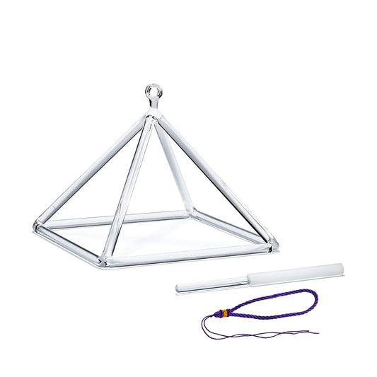 Crystal Singing Pyramid (8 inch)