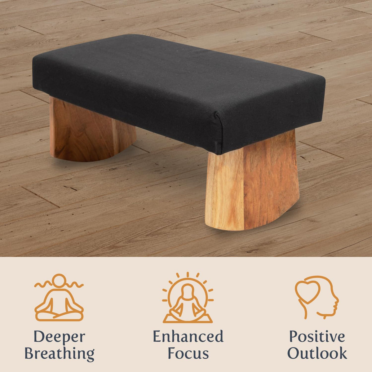 Meditation Bench (Burgundy)