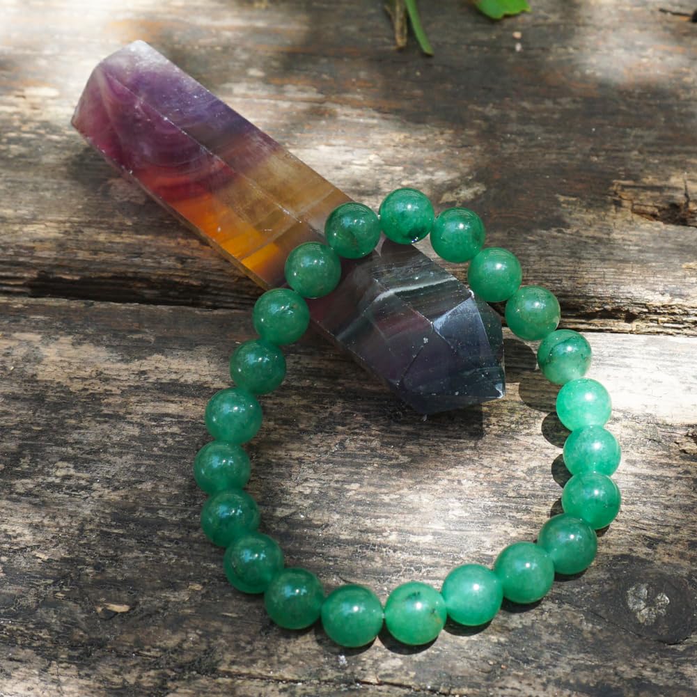 8mm Green Aventurine Bracelet for Women Men (8mm Green Aventurine Bracelet)