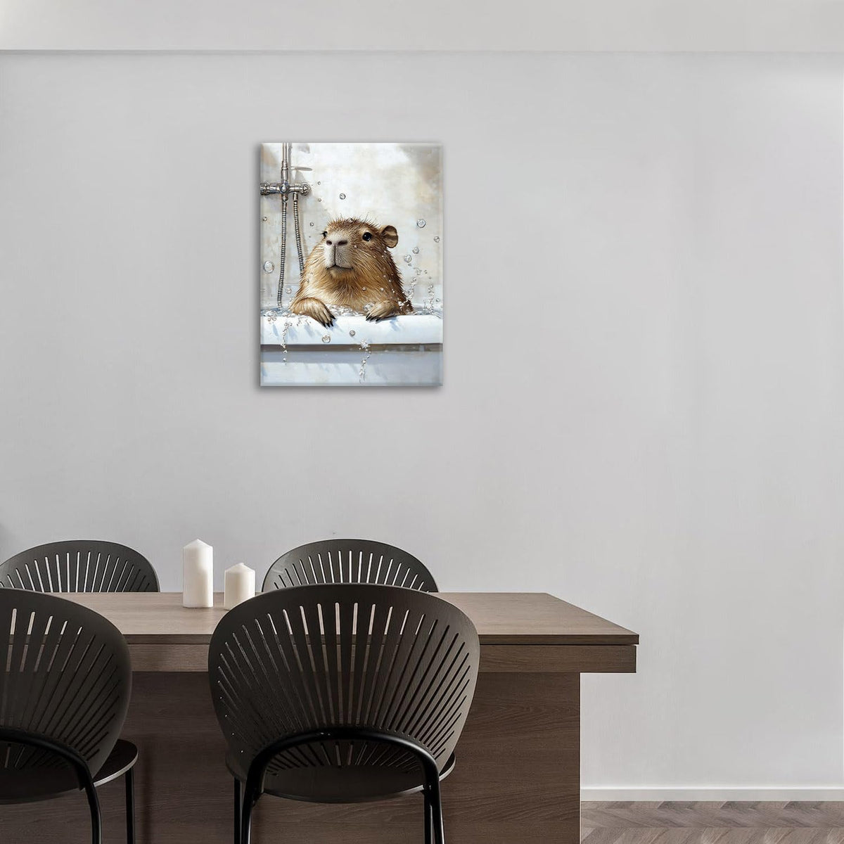 Capybara Wall Art (16"L x 12"W / Capybara)