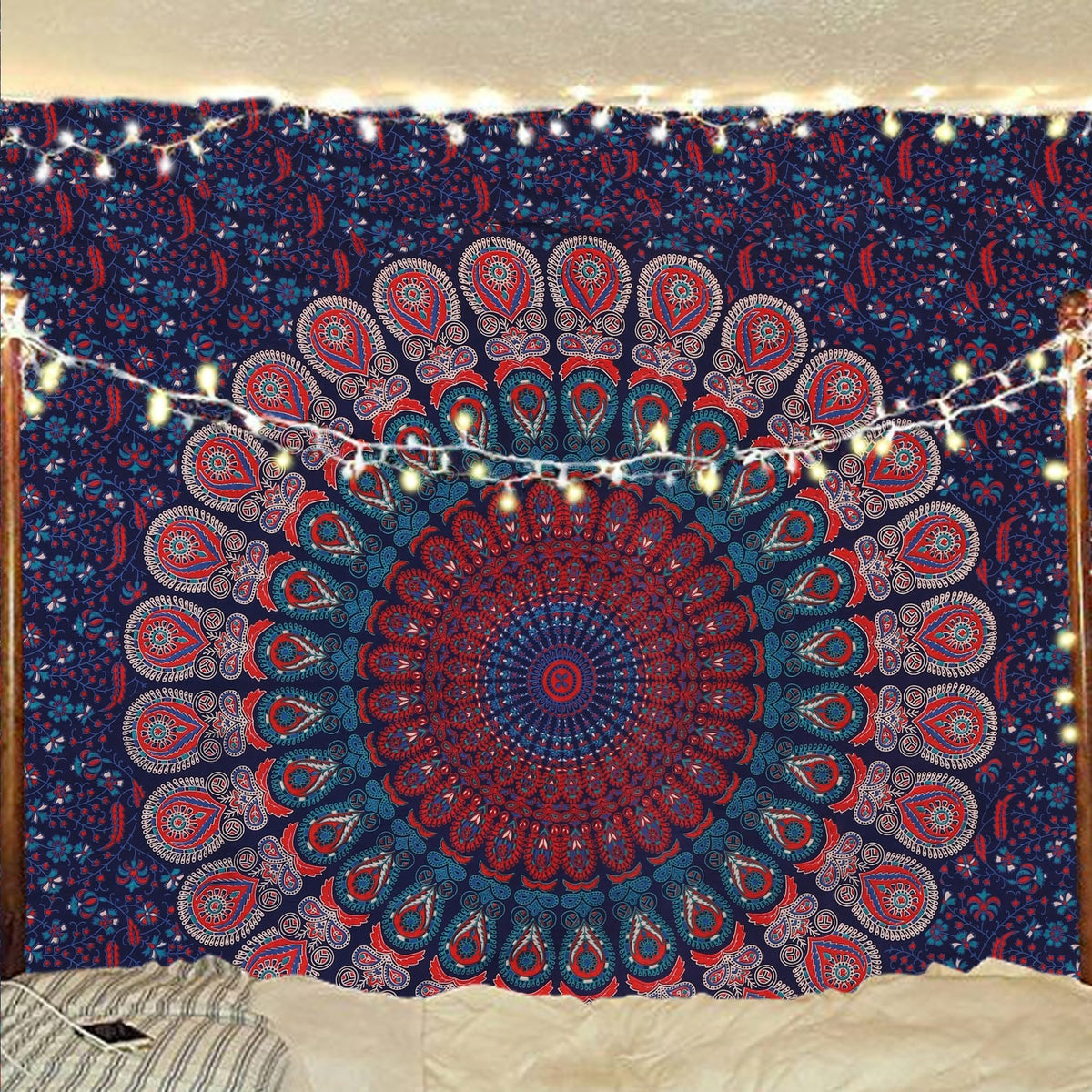 Organic Cotton (Midnight Blue / 60"L x 54"W)