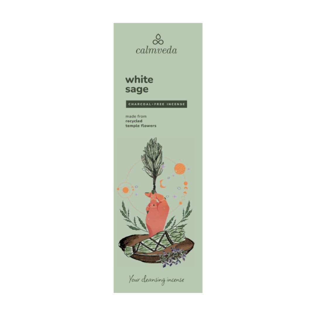 White Sage Incense Sticks for Cleansing Negative Energy