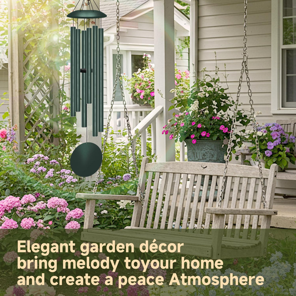 45" Large Wind Chimes for Outside (Forest / 45")