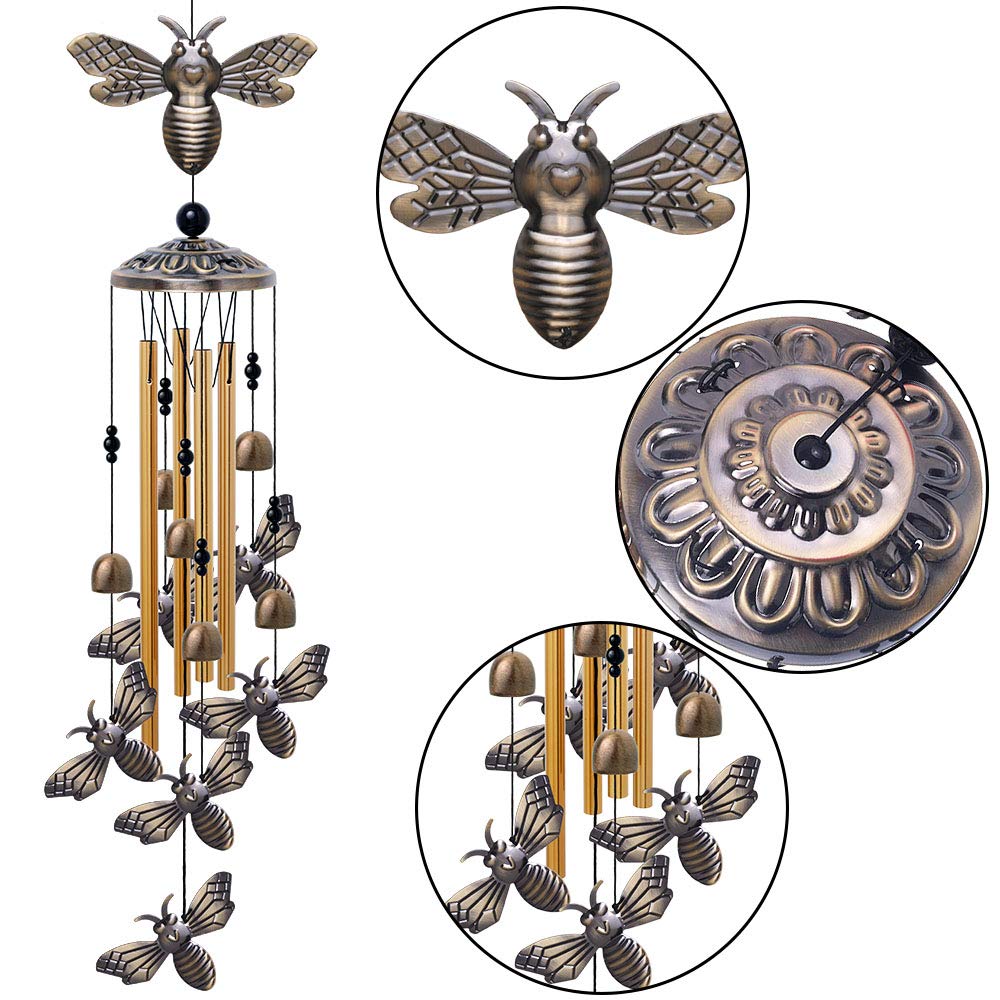 Garden Bee Wind Chimes Outdoor Indoor Decor