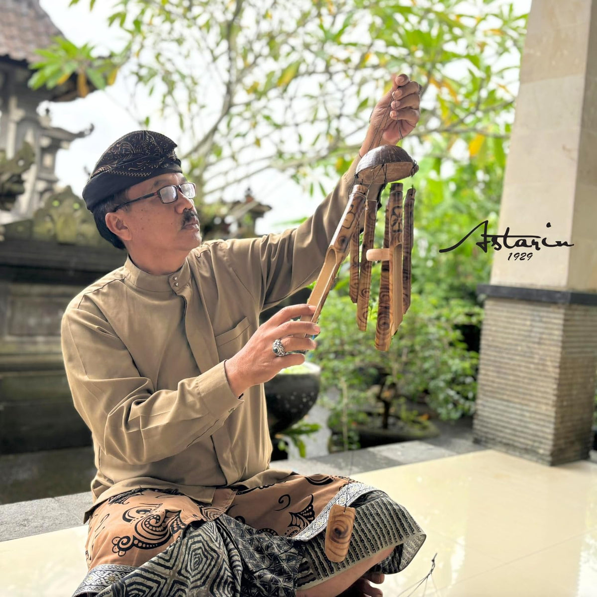 Bamboo Wind Chimes for Outside (35 Inch)
