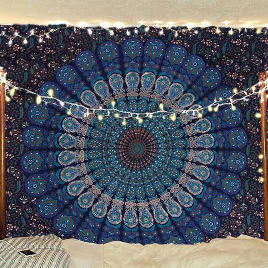 Organic Cotton (Blue Green / 60"L x 54"W)