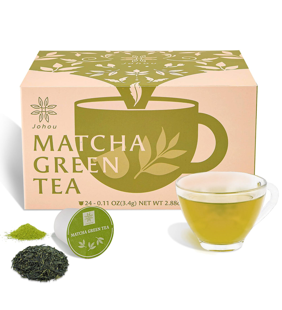 Matcha Green Tea Pods for Keurig K