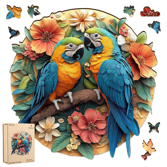 Jigsaw Puzzles for Adults (Parrots / 200 pieces)