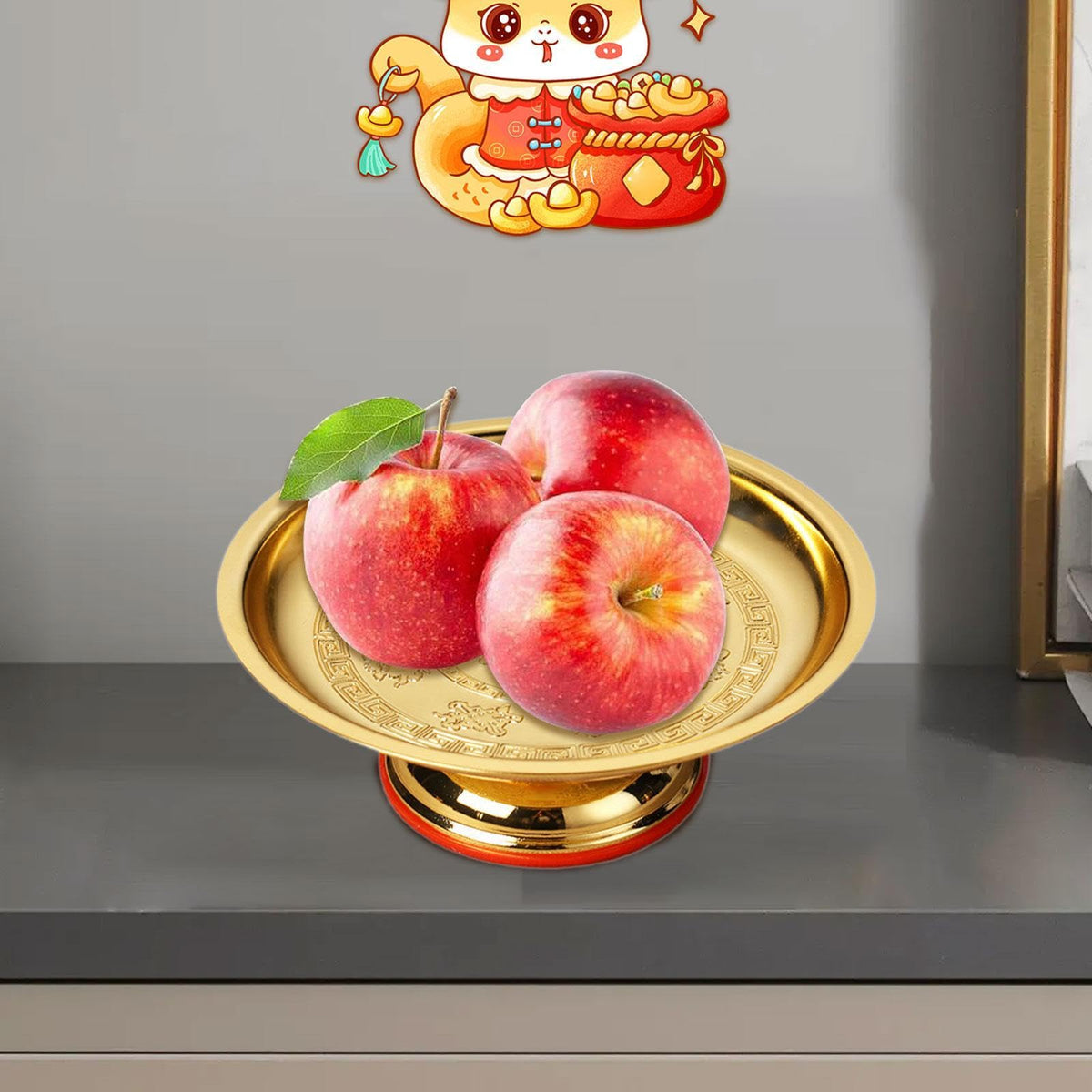 Footed Fruit Bowl (8 inch)