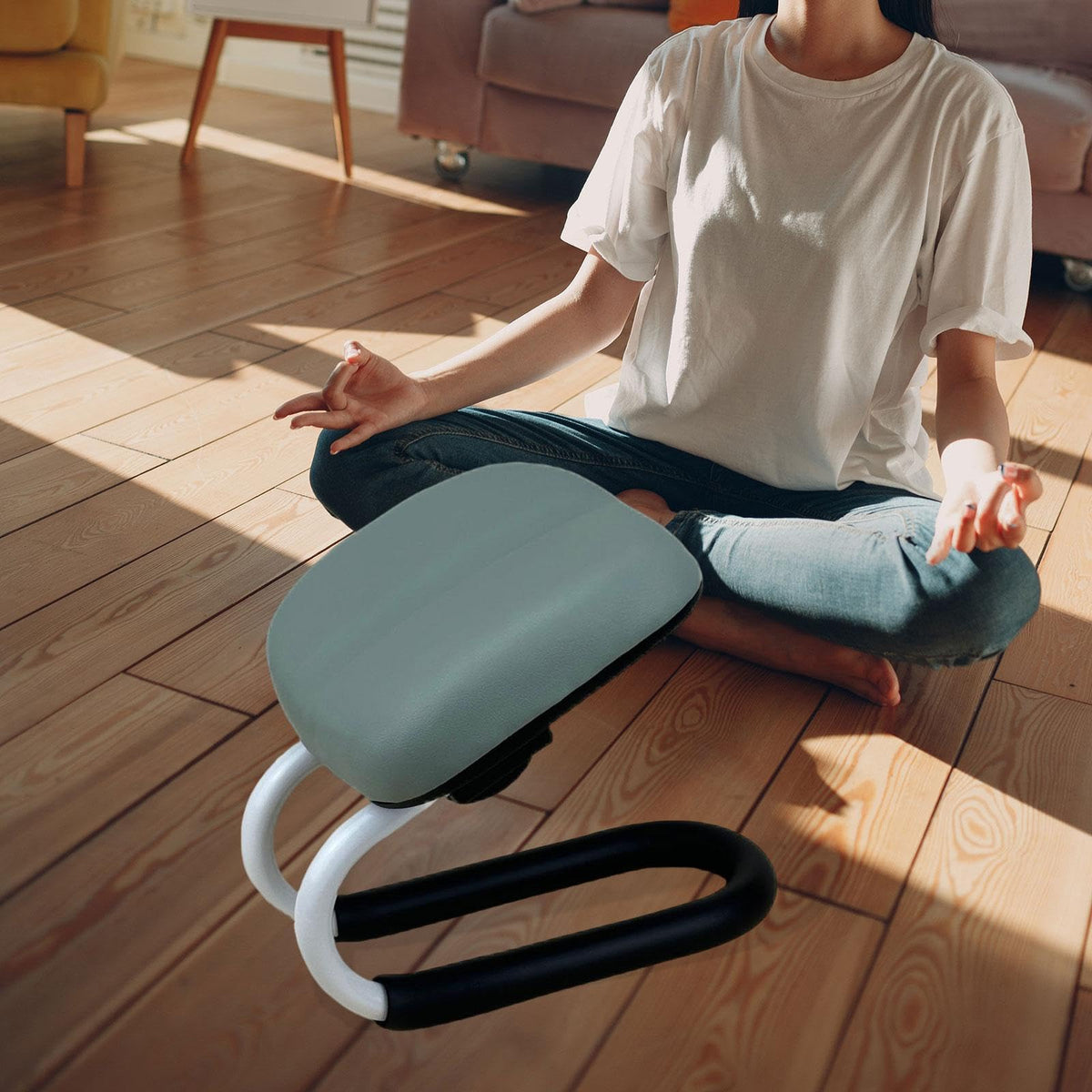 Meditation Stool for Adults (Style C Blue)